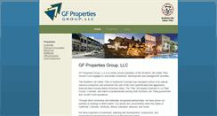 Desktop Screenshot of gfpropertiesgroup.com